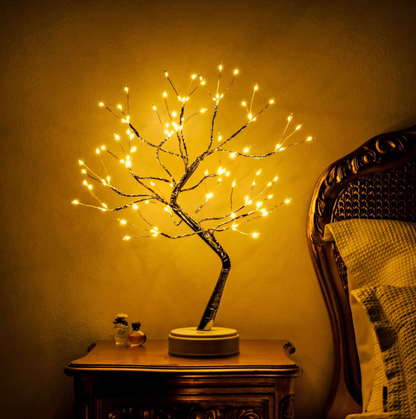 Table Lamp Flexible Branches Warm LED & USB Rechargeable