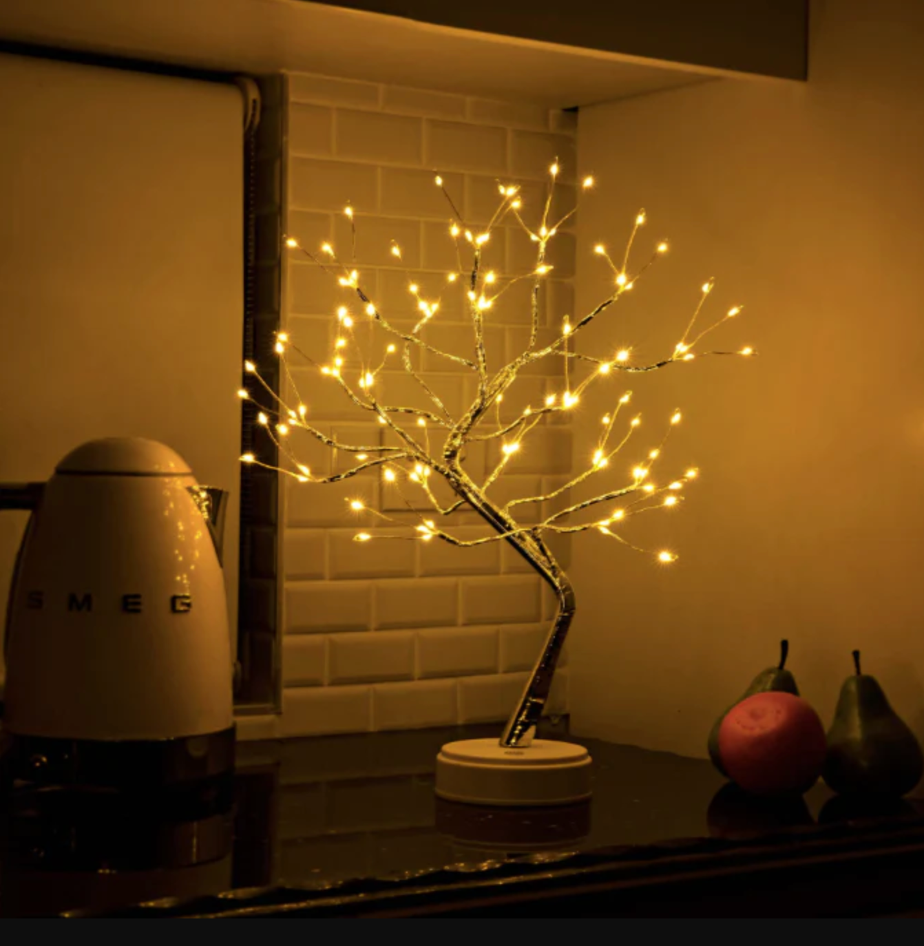 Table Lamp Flexible Branches Warm LED & USB Rechargeable