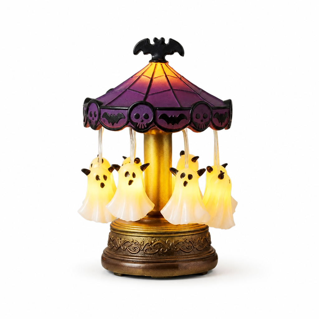 Table Lamp Ghost Carousel Warm White USB Rechargeable
