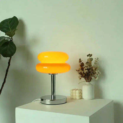 Table Lamp Glass Integrated LED Soft Even Glow