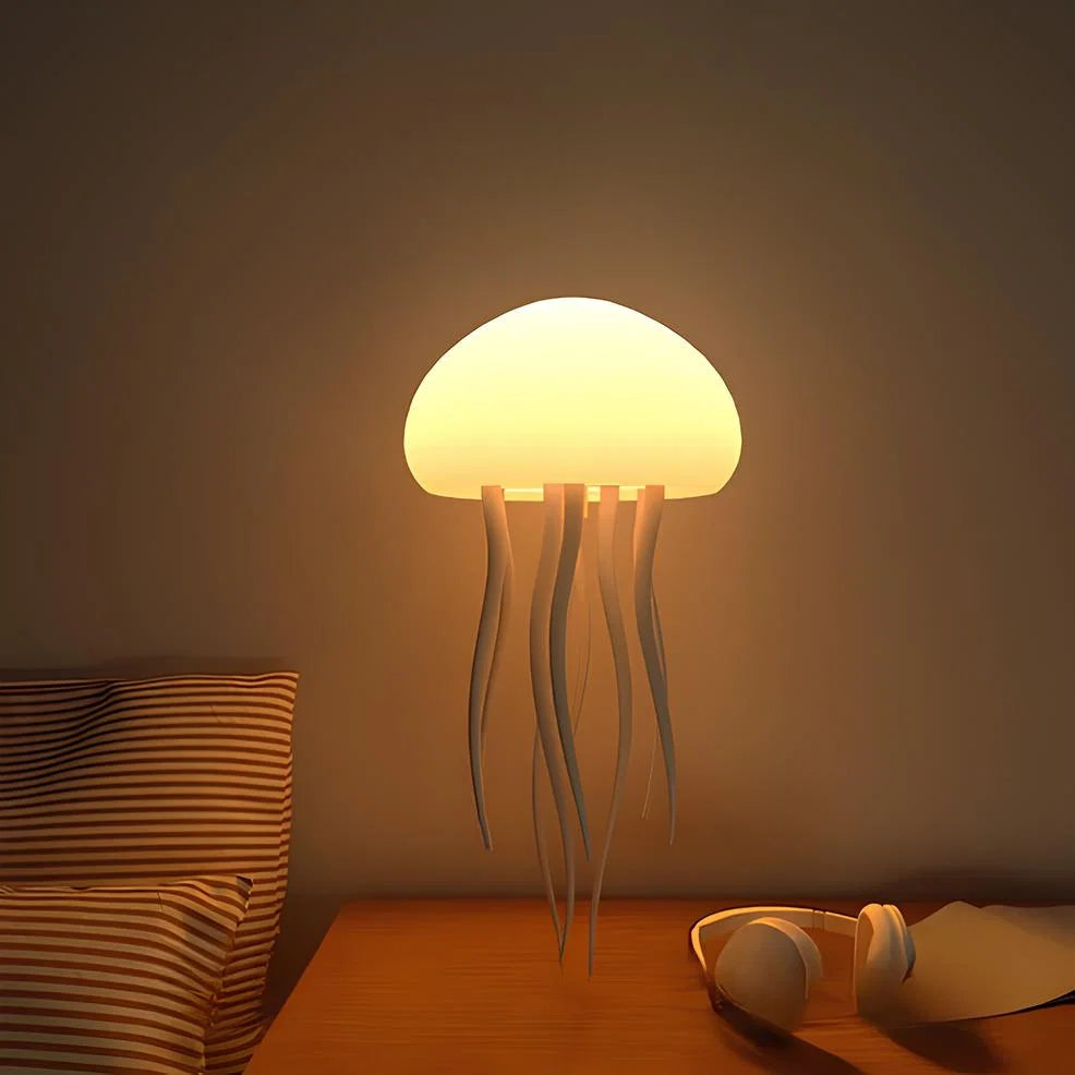 Table Lamp Jellyfish Color-Changing Touch & Sound Control