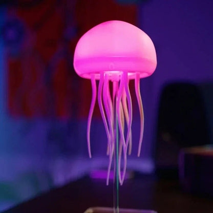 Table Lamp Jellyfish Color-Changing Touch & Sound Control