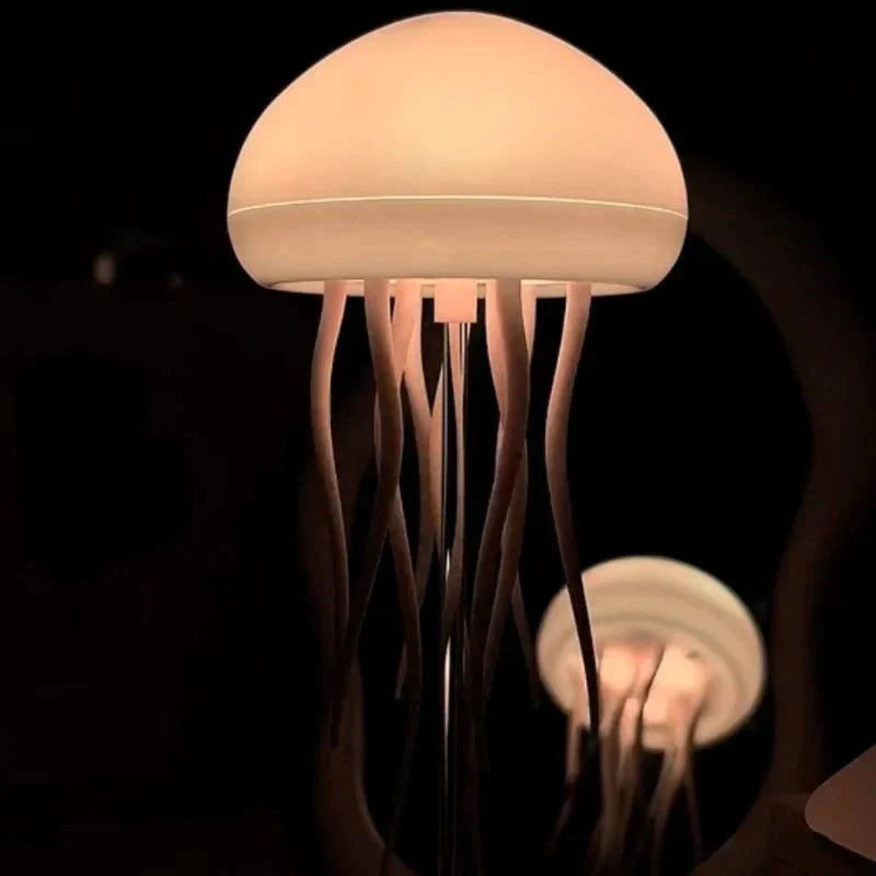 Table Lamp Jellyfish Color-Changing Touch & Sound Control