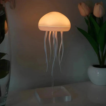 Table Lamp Jellyfish Color-Changing Touch & Sound Control
