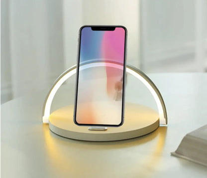 Table Lamp Qi Wireless Charging Touch Dimmer Foldable
