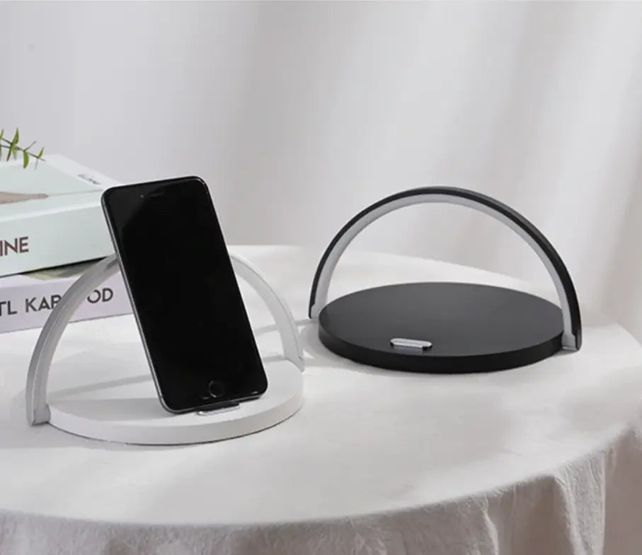 Table Lamp Qi Wireless Charging Touch Dimmer Foldable