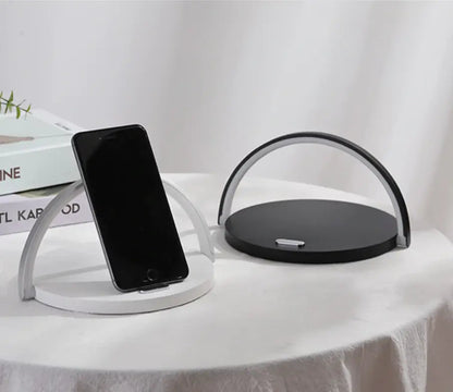 Table Lamp Qi Wireless Charging Touch Dimmer Foldable