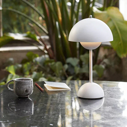 Table Lamp Retro Mushroom Wireless 3-Level Dimming