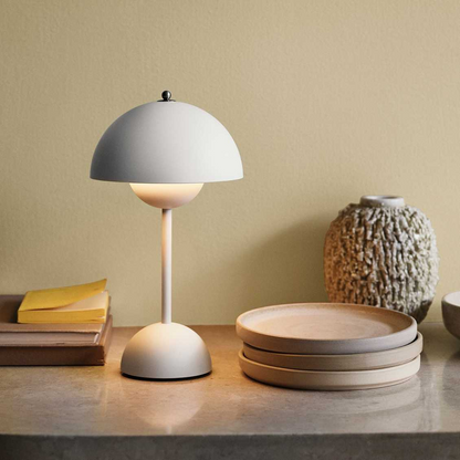 Table Lamp Retro Mushroom Wireless 3-Level Dimming