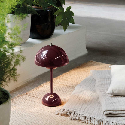 Table Lamp Retro Mushroom Wireless 3-Level Dimming