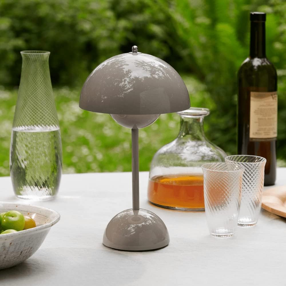 Table Lamp Retro Mushroom Wireless 3-Level Dimming
