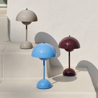 Table Lamp Retro Mushroom Wireless 3-Level Dimming