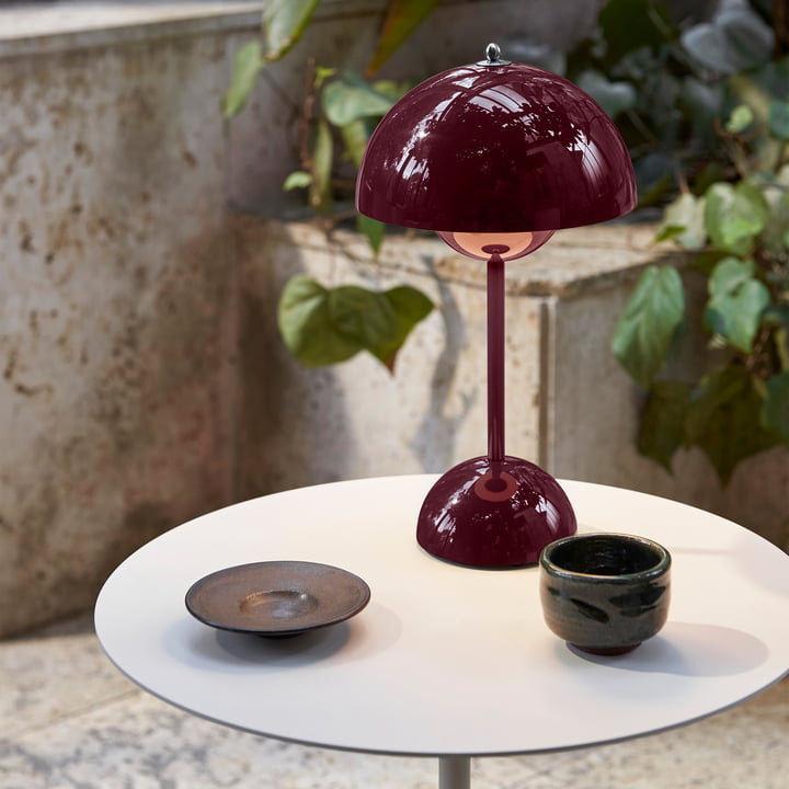 Table Lamp Retro Mushroom Wireless 3-Level Dimming