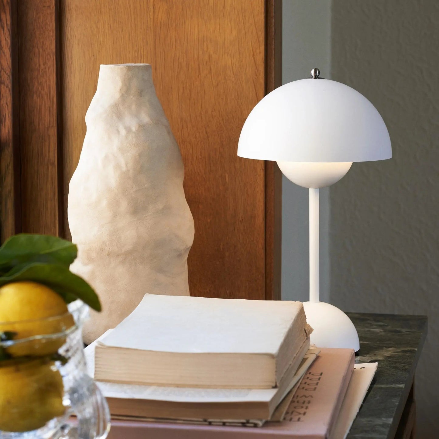 Table Lamp Retro Mushroom Wireless 3-Level Dimming