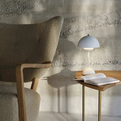 Table Lamp Retro Mushroom Wireless 3-Level Dimming