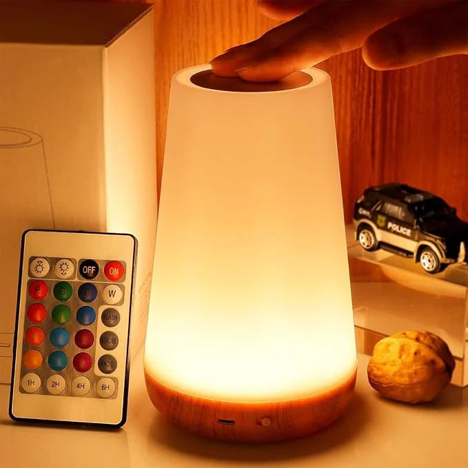 Table Lamp Touch Control 13 Colors USB Rechargeable