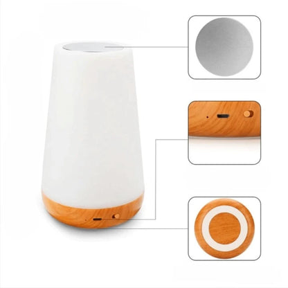 Table Lamp Touch Control 13 Colors USB Rechargeable