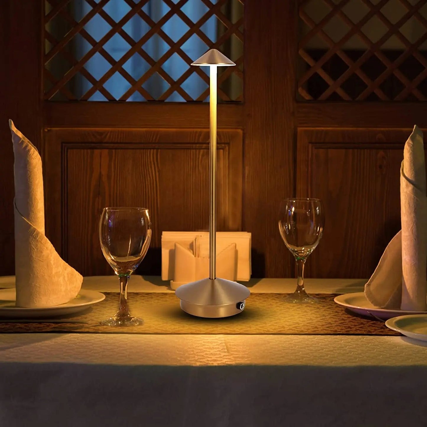 Table Lamp Touch-Dimmable Rechargeable 24-Hour Indoor & Outdoor