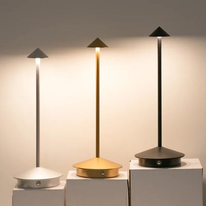 Table Lamp Touch Sensor Continuously Dimmable Cordless & Rechargeable