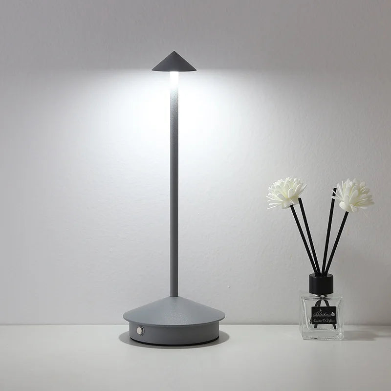 Table Lamp Touch Sensor Continuously Dimmable Cordless & Rechargeable