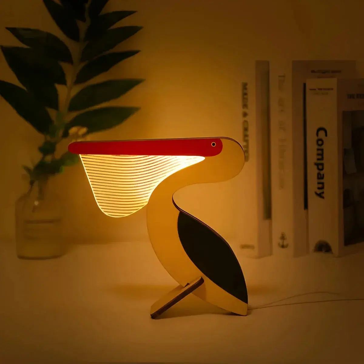 Table Lamp Warm LED Touch Switch USB Powered