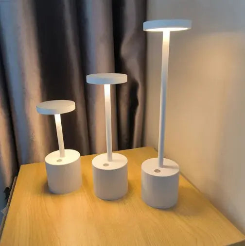 Table Lamp Wireless USB-C Rechargeable Dimmable