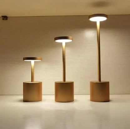 Table Lamp Wireless USB-C Rechargeable Dimmable