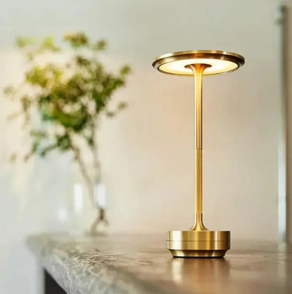 Table Lamp Wireless USB Rechargeable Dimmable Touch Control