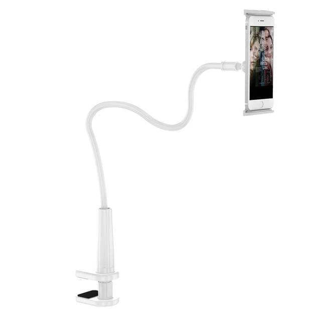 Tablet & Phone Holder Flexible Gooseneck 360° Rotation