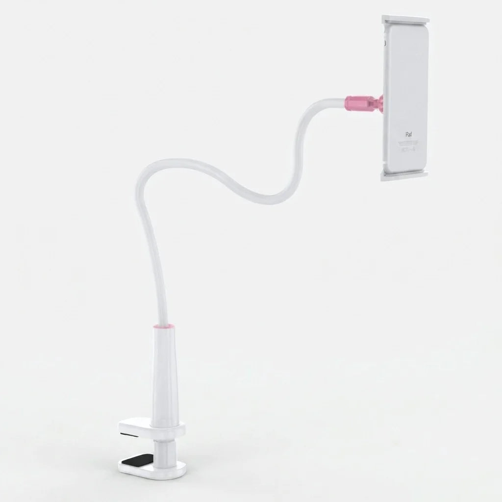 Tablet & Phone Holder Flexible Gooseneck 360° Rotation