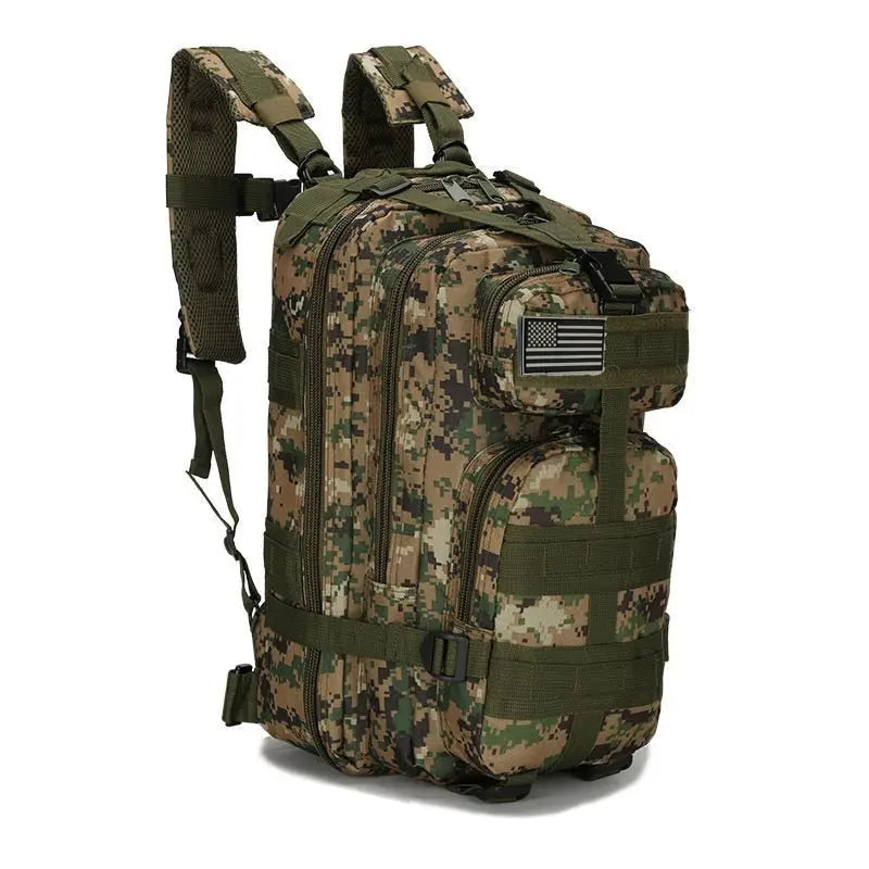 Tactical Backpack 50 L Water-Repellent Laptop Compartment