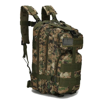 Tactical Backpack 50 L Water-Repellent Laptop Compartment