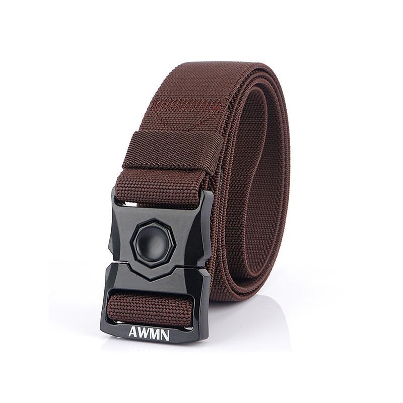 Tactical Belt Quick-Release Buckle Stepless Adjustment