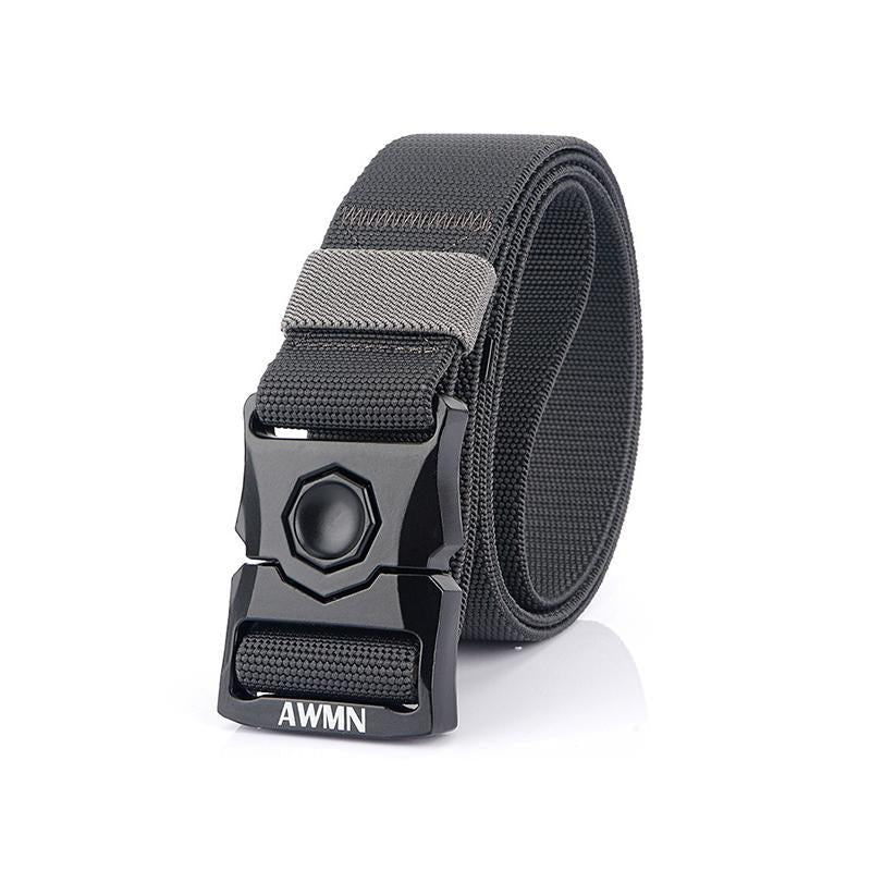 Tactical Belt Quick-Release Buckle Stepless Adjustment