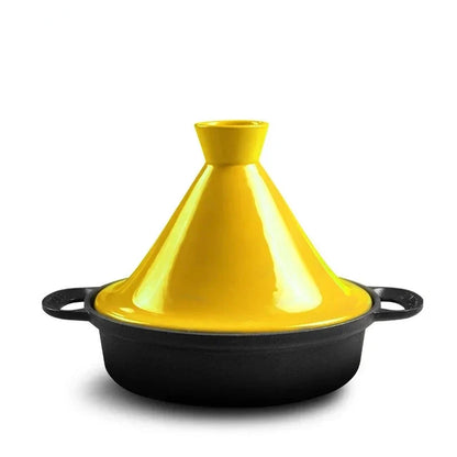 Tagine Pot Cast Iron Base & Ceramic Lid