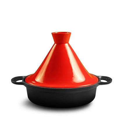 Tagine Pot Cast Iron Base & Ceramic Lid