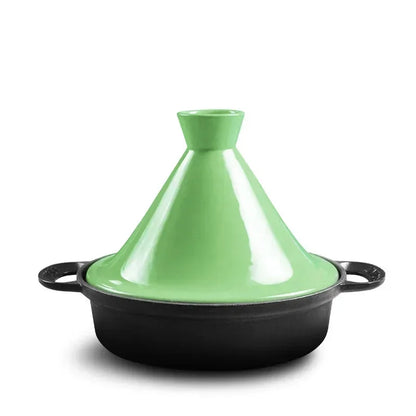 Tagine Pot Cast Iron Base & Ceramic Lid