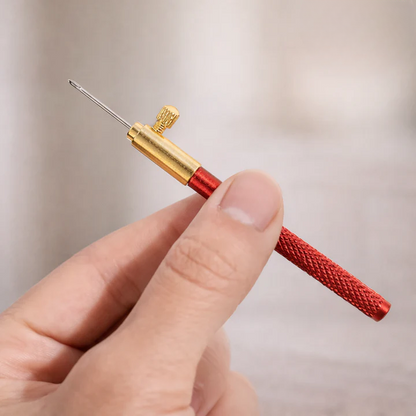 Tambour Embroidery Needle Set 3 Interchangeable Stainless Steel Needles