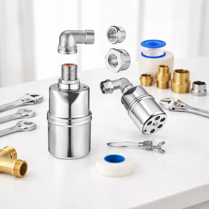 Tank & Cistern Float Valve 304 Stainless Steel No Power