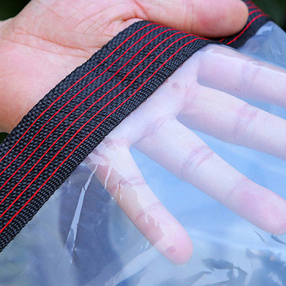 Tarpaulin Clear 90 Percent Light Transmission Reinforced Eyelets