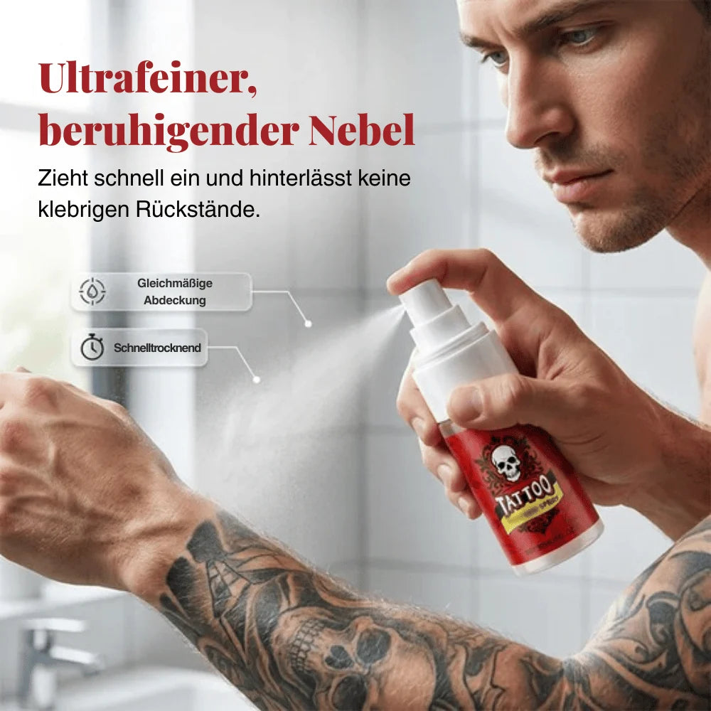 Tattoo Aftercare Spray Ultra-Fine Hydrating Sensitive Skin 30ml