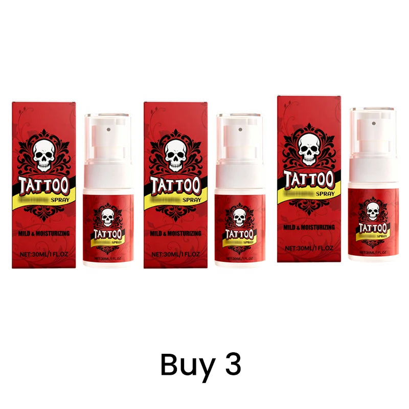 Tattoo Aftercare Spray Ultra-Fine Hydrating Sensitive Skin 30ml