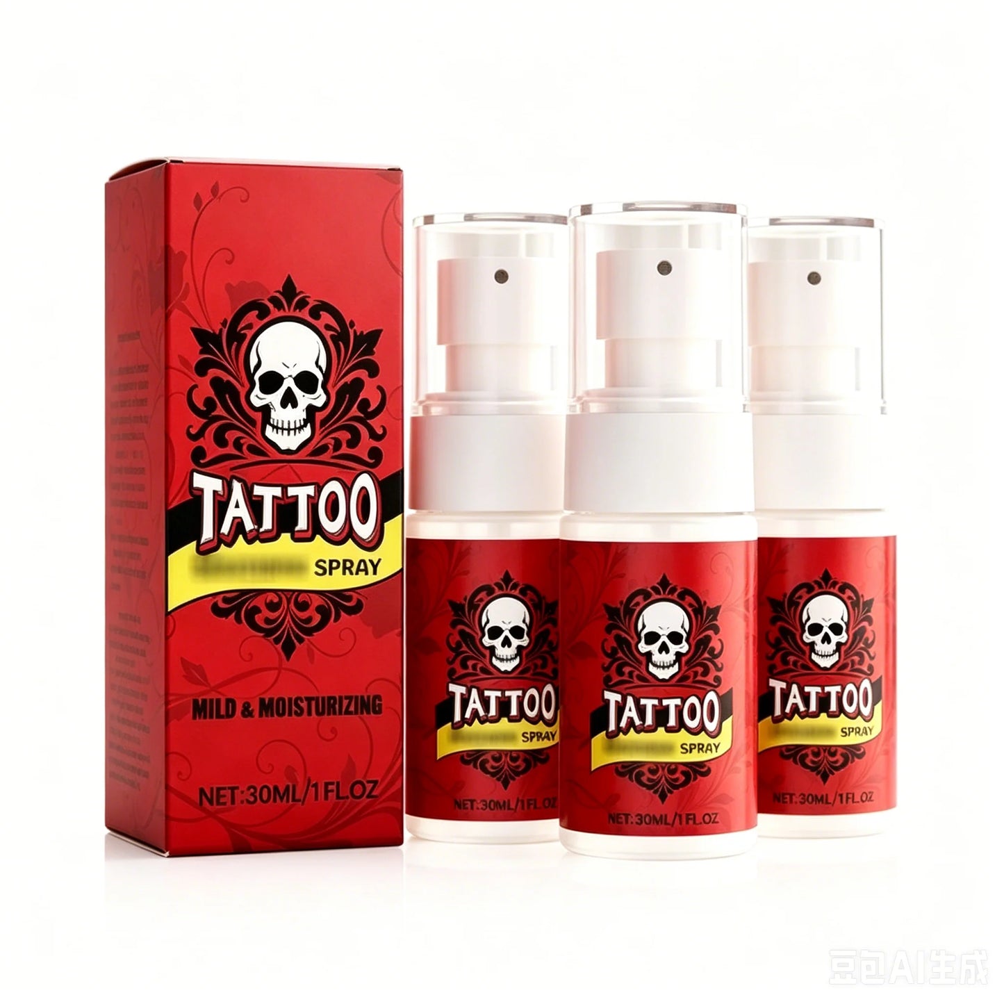 Tattoo Aftercare Spray Ultra-Fine Hydrating Sensitive Skin 30ml