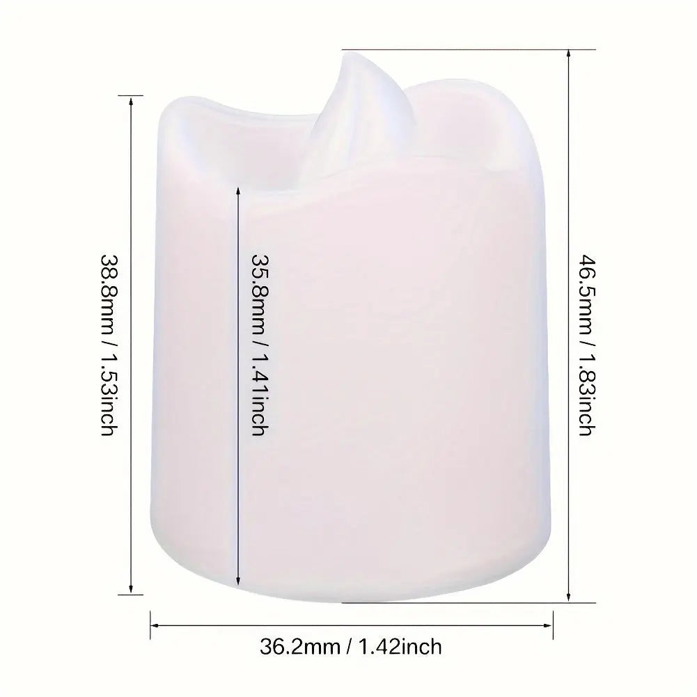 Tealight Candles Flameless LED Warm White Flickering