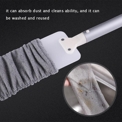Telescopic Duster Stainless Steel Handle Removable Washable Microfiber