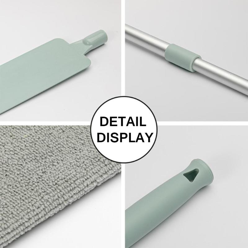 Telescopic Duster Stainless Steel Handle Removable Washable Microfiber