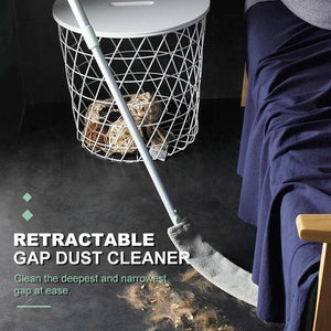 Telescopic Duster Stainless Steel Handle Removable Washable Microfiber