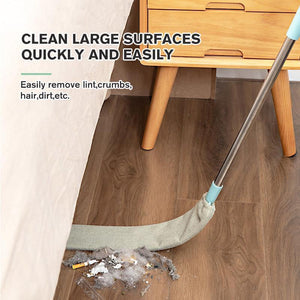 Telescopic Duster Stainless Steel Handle Removable Washable Microfiber