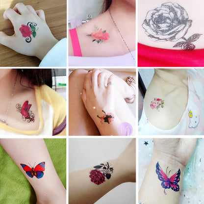 Temporary Tattoo Set Realistic 3D Waterproof & Skin-Friendly