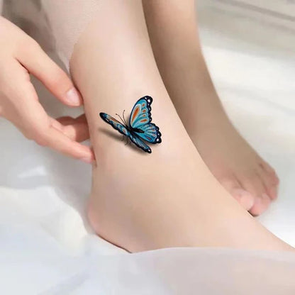 Temporary Tattoo Stickers Realistic 3D Waterproof Set of 50
